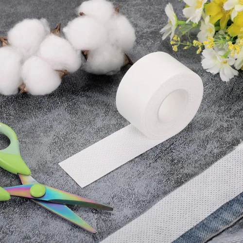 Miniatura 6 de 2 rollos de protectores de cuello desechables, almohadillas autoadhesivas para el cuello, protector de cuello cómodo, cintas para el cuello