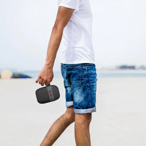 Miniatura 8 de Fisher Altavoces Bluetooth portátiles, altavoces con clip Bluetooth inalámbricos, altavoz impermeable IPX5, altavoz Bluetooth de potencia máxima