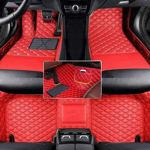 Miniatura 16 de Tapetes de suelo de automóvil compatibles con el 99 % de los sedán, SUV, deportivos, cobertura completa, compatible con hombres y mujeres, Negro
