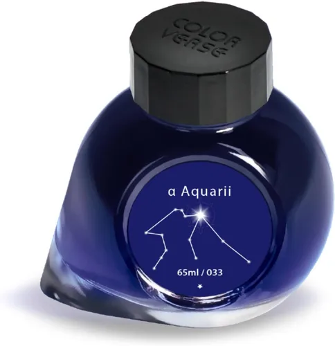Miniatura 2 de Colorverse Pluma estilográfica Tinta Azul α Aquarii 2.2 fl oz Tinta a base de tintes Project Series