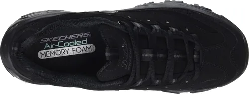 Miniatura 5 de Skechers D'Lites - Tenis de espuma viscoelástica con cordones para mujer