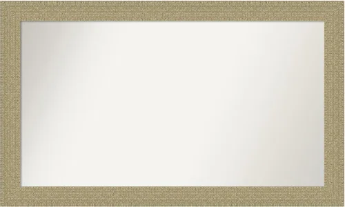 Miniatura 135 de Amanti Art Espejo de pared personalizado no biselado (24.25 x 24.25 pulgadas), marco dorado de mosaico, varios tamaños personalizados, espejo