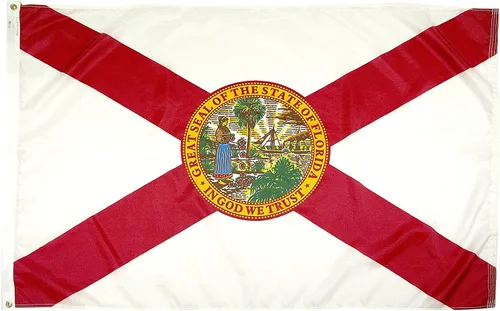 Miniatura 13 de FlagSource Bandera del estado de nailon de Iowa, fabricada en los Estados Unidos, 4 x 6 pies Iowa 4x6