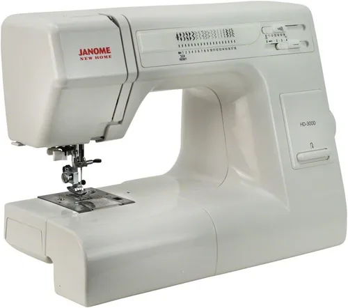 Miniatura 4 de Janome HD3000 Heavy-Duty máquina de coser con 18 puntadas + Estuche duro