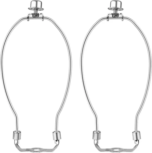 Miniatura 11 de 2 soportes para lámpara de 9 pulgadas, soporte de pantalla desmontable, accesorios de iluminación de bricolaje resistentes para lámparas de pie