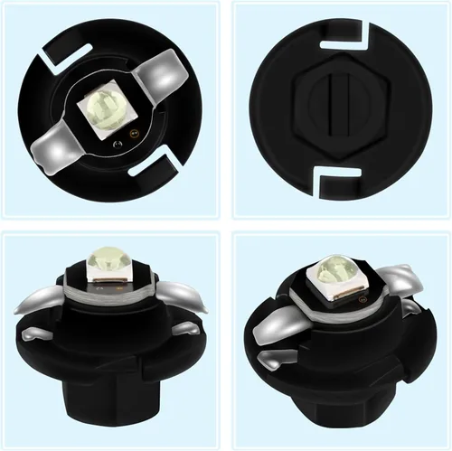 Miniatura 5 de Bombillas de Luces LED Azul Hielo para Panel de Instrumentos del Velocímetro Compatible con Camioneta Pickup Do-dge Ram 1500 2500 3500 2002-2006