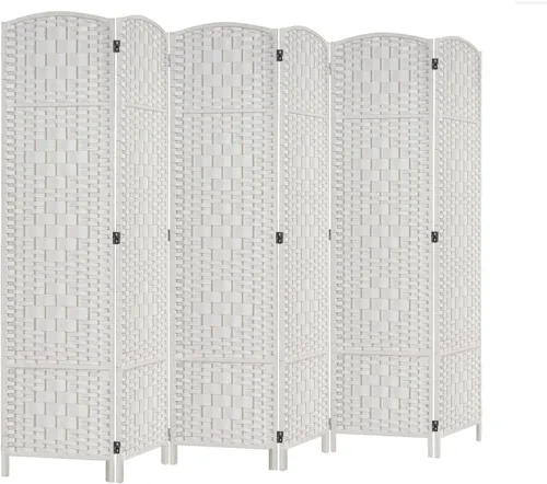 Miniatura 33 de Rose Home Fashion Divisor de habitación de 6 pies de alto, divisores de habitación y pantallas de privacidad plegables, pantalla de privacidad
