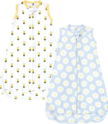 Miniatura 20 de Hudson Baby Saco de dormir unisex de algodón con manga larga para bebé, saco, manta Toile