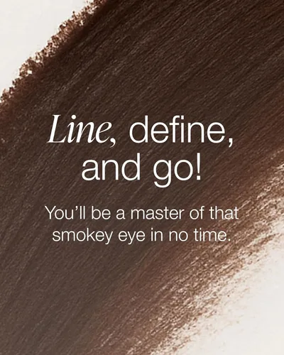 Miniatura 6 de Mineral Fusion Lápiz de ojos (marrón oscuro – táctil) – Delineador de ojos con manzanilla calmante, espuma de prado y vitamina E – Suave y duradero