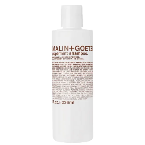 Malin + Goetz Shampoo – Champú natural unisex para limpiar e hidratar, el tratamiento del cuero cabelludo nutre y restaura la textura saludable para
