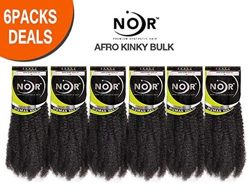 Miniatura 2 de 2X AFRO KINKY BULK 24"-Morado Oscuro