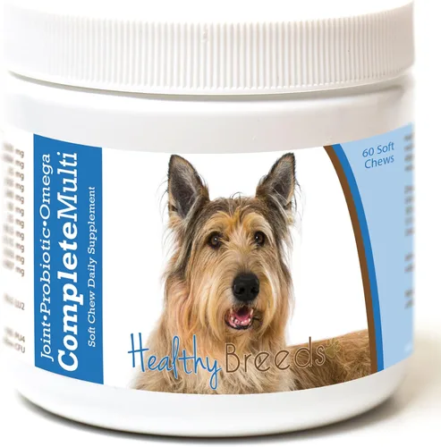 Miniatura 313 de Healthy Breeds Pug todo en uno multivitamínico suave masticable 60