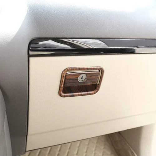 Miniatura 5 de YIWANG ABS cromado para Toyota Land Cruiser Prado FJ150 150 LC150 2010-2019 Accesorios de moldura de cubierta de guante interior de automóvil