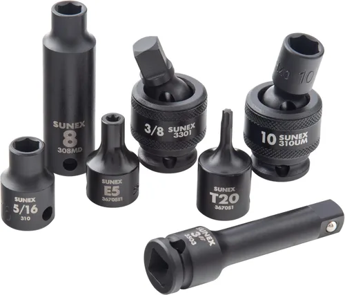 Miniatura 3 de Sunex - Set de Sockets universales