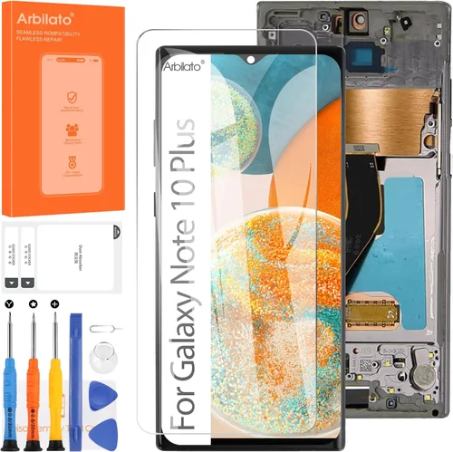 Miniatura 9 de Pantalla OLED para Samsung Galaxy Note 10 Plus Reemplazo de pantalla para Samsung Note 10+ Pantalla LCD SM-N975U Pantalla táctil Digitalizador Azul