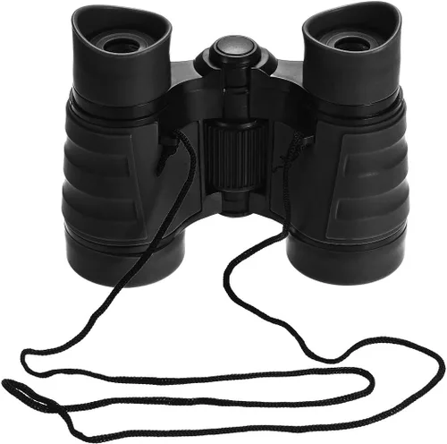 uxcell Prismáticos 4X30 Compactos Plegables Binoculares A Prueba De Golpes Negro Con Correa Para El Cuello Para La Observación De Aves Senderismo