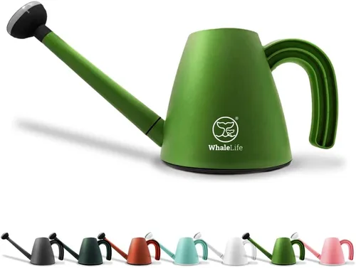Miniatura 10 de WhaleLife Regadera interior para plantas de bonsái de casa (2.0L, azul)