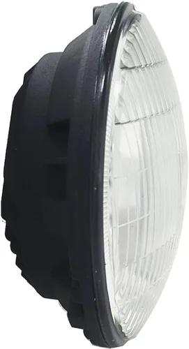 Miniatura 2 de SMD 7 pulgadas llevó la linterna de cristal redonda, ORIGINAL CLASSIC LOOK OEM conversión Chrome par