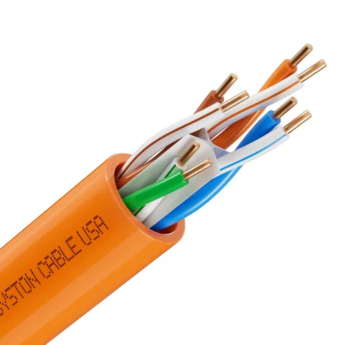 Miniatura 46 de Syston Cable Technology Cable de Internet Ethernet Cat6e – 10 pies, 600 MHz 23AWG de alambre de cobre sólido desnudo apto