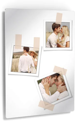 Miniatura 12 de Smile Art Design Decoración de pared personalizada de metal de alta calidad, panel de aluminio rígido brillante HD, coloca tu foto en metal, listo