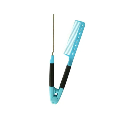 Miniatura 11 de Peine para enderezar el cabello para el hogar, peine para alisar el cabello, peine rápido para las mujeres