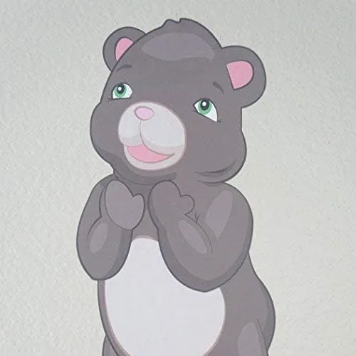 Miniatura 3 de Juego de adhesivos de pared de oso de peluche