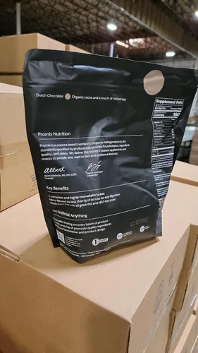 Miniatura 2 de Suplemento de Proteína de Suero Aislado ProMix Nutrition en Polvo, Chocolate - Alimentado con Pasto - Batidos de Fitness y Nutrición Post