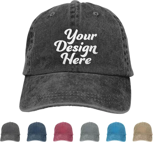 Miniatura 7 de Sombreros personalizados para hombres y mujeres, diseña tu propio sombrero de camionero personalizado, añade logotipo, texto, foto, sombrero