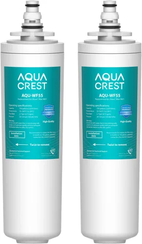 AQUA CREST Filtro de agua 9601, repuesto para Moen 9601 ChoiceFlo 9600, 9602, 9500, 9501, 9502, compatible con grifos de cocina filtrados Moen Sip,