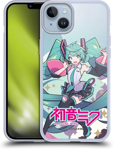 Miniatura 15 de Head Case Designs Licencia Oficial Hatsune Miku Gráficos Lindos Carcasa de Gel [Protección de Grado Militar] Compatible con Apple iPhone 7