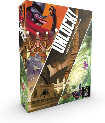Juego de cartas Timeless Adventures: aventura cooperativa inspirada en la sala de escape, divertido juego familiar para niños y adultos, a partir de