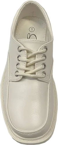 Miniatura 5 de Lito Children's Wear Zapatos de vestir para niños, con cordones, para boda, graduación, formal, mate
