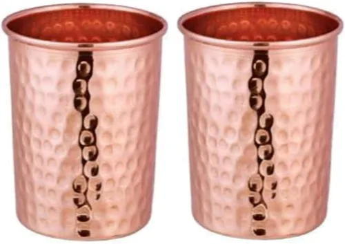 Royal sapphire Dispensador de olla de agua de cobre puro, tanque de agua Matka, capacidad de almacenamiento de agua: 170 onzas para uso