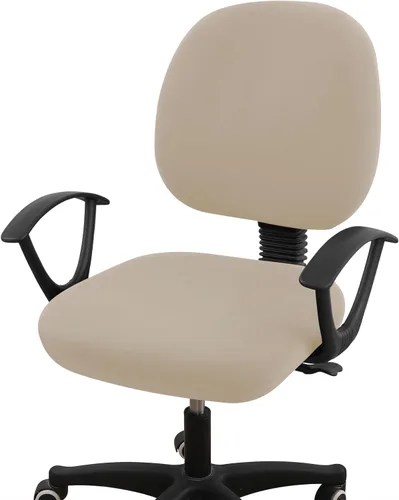 Miniatura 29 de Smiry - Fundas para silla de oficina y computadora con diseño impreso, ajuste elástico, universal, para escritorio, fundas para silla giratoria