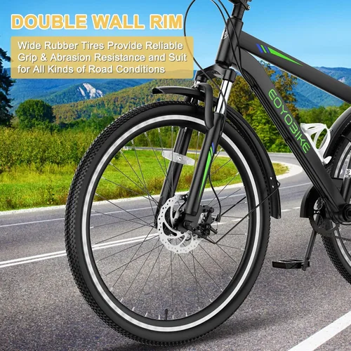 Miniatura 4 de NAIZEA Adult Mountain Tricycle, 7 Speed Three Wheel Cruiser Bike, 27.5 Inch Adults Trikes with Shopping Basket, Exercise Men's Women's Tricycles