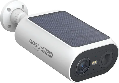 Miniatura 8 de aosu Cámaras de seguridad solares inalámbricas para exteriores, instalación de bricolaje de 2 minutos, no requiere suscripción, cámaras para sistema