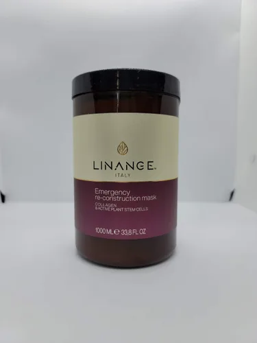 Linange Spa - Máscara de colágeno de emergencia (33.8 fl oz); producto fortalecedor, hidratante, nutritivo, para el cuidado del cabello; mascarilla