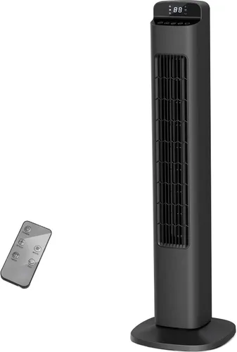 Miniatura 10 de Antarctic Star Ventilador de torre oscilante de 85°, refrigeración silenciosa, temporizador de 15 horas, control remoto, potente de pie, 3