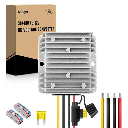 Miniatura 13 de Nilight AC 110V/220V a DC 12V Convertidor de Voltaje 10A 120W Fuente de Alimentación Conmutada Adaptador Transformador Salida de Bajo Voltaje Driver