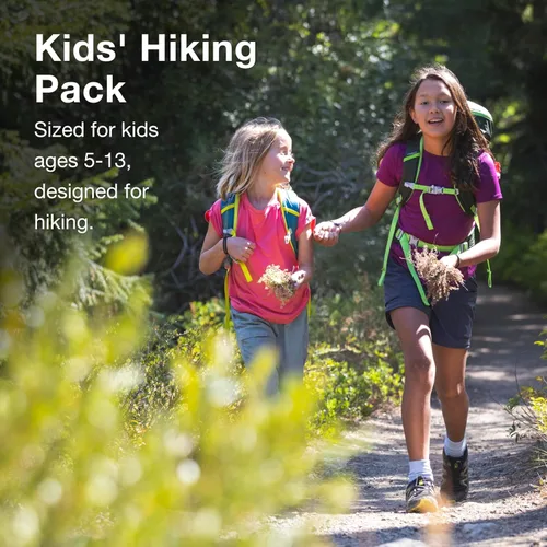 Miniatura 3 de Mochila de senderismo infantil Osprey Jet 28L, dosel verde