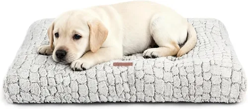 Miniatura 24 de Alfombrilla para jaula de perro, colchón de jaula de perro de felpa, colchón para jaula de perro suave, almohadilla antideslizante para jaula