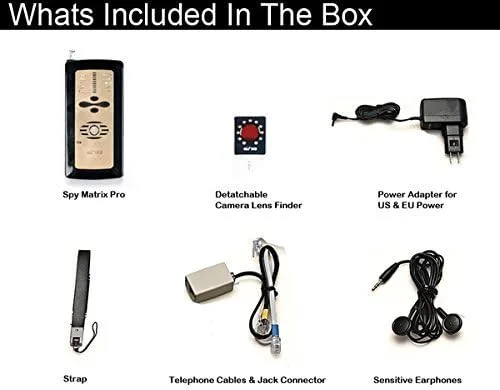 Miniatura 5 de Spy Matrix Law Grade Pro-10G es el rastreador GPS # 1 de contador de vigilancia PRO Sweep – Detector de errores de seguridad profesional mejorado