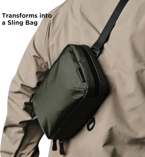 Miniatura 4 de ALPAKA Elements Tech - Funda organizadora de viaje para electrónica, cables, EDC con telas resistentes a la intemperie, cremalleras YKK