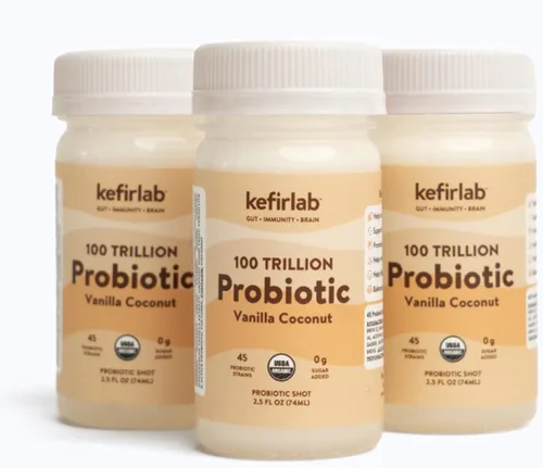 Miniatura 7 de KefirLab Probióticos 100T CFU - 36 cepas - Vegano y orgánico - Apoya la digestión, el sistema inmunológico, la salud del cerebro, el estado de ánimo