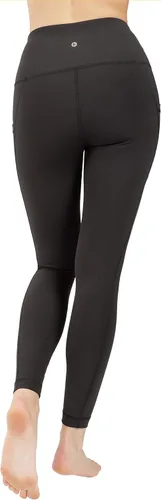 Miniatura 4 de 90 Degree By Reflex - Leggings de cintura alta con control abdominal, a prueba de sentadillas, hasta el tobillo, con bolsillos