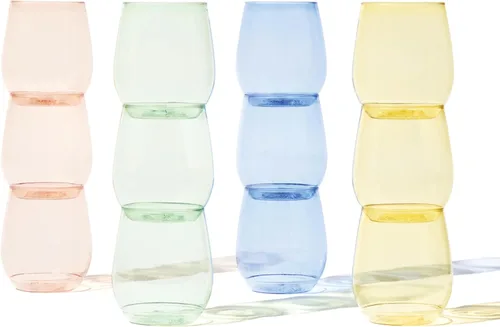 Miniatura 9 de TOSSWARE POP - Juego de 48 vasos de vino de 14 onzas, vasos de plástico reciclables, irrompibles y cristalinos, 48 unidades (Paquete de 1)