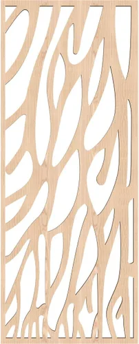 Miniatura 4 de Bristol Paneles de pared decorativos de madera con calado, 13 3/8 pulgadas de ancho x 34 3/8 pulgadas de alto x 3/8 de alto, roble rojo rojo