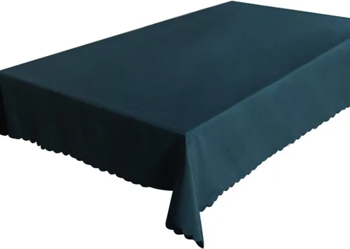 Miniatura 8 de Queenbox - Mantel rectangular rectangular de poliéster para bodas, fiestas, hoteles, restaurantes