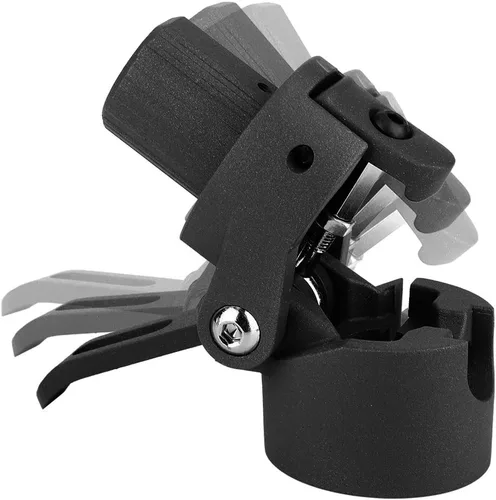 Miniatura 4 de Conector de mango plegable, base de poste plegable, reemplazo de base de poste de scooter eléctrico, para scooter eléctrico Xiaomi M365 (negro)