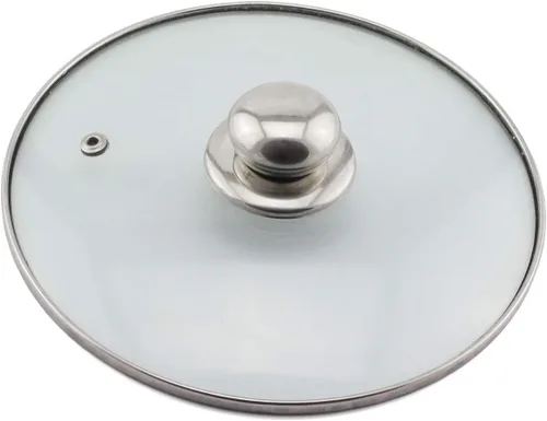 Miniatura 4 de Paquete de 2 manijas universales para tapa de olla, mango circular de repuesto de acero inoxidable de 2.1 pulgadas, mango de tapa de olla